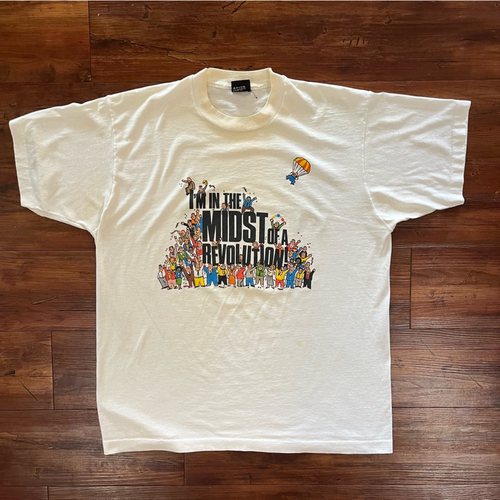 Vintage Single Stitch 80s SME Revolution T-shirt